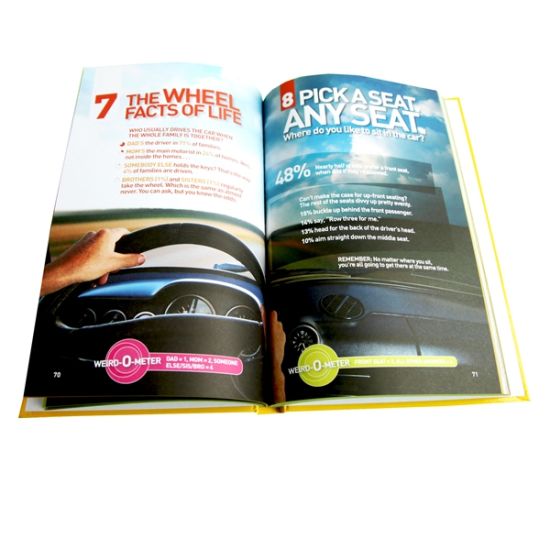 Colorful Customized Hard Cover Book Printing