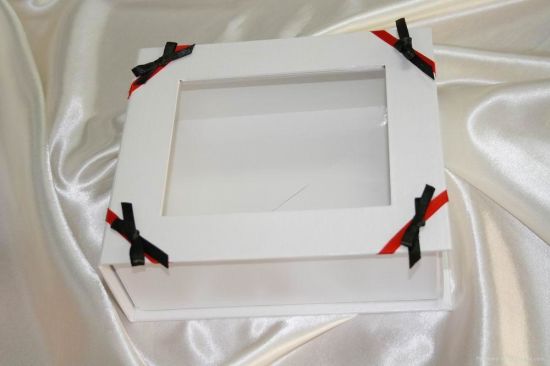 Custom Paper Gift Box with Clear Window Cardboard Package Boxes