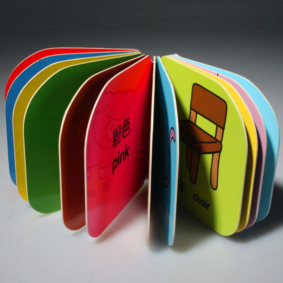 Colorful Children Board Book Printing (OEM-JH013)
