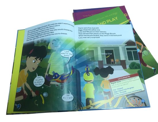 Full Color Hardcover Book Printing / Children Book Printing Service