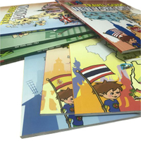 Kids Softcover Books Factory Customized Full Color Children Book Printing