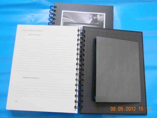 Hard Cover Spiral Notebook Printing (OEM-WR011)